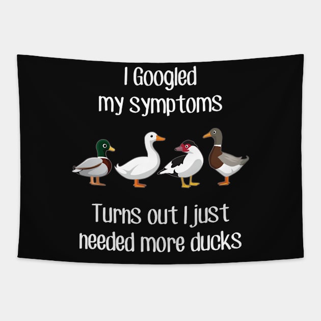 Need More Ducks Tapestry by Psitta