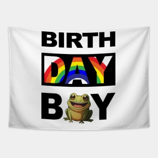 Birth Day Boy Tapestry