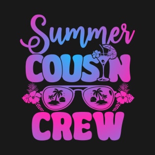 Summer Cousin Crew Sunglass Beach Summer Vacation T-Shirt