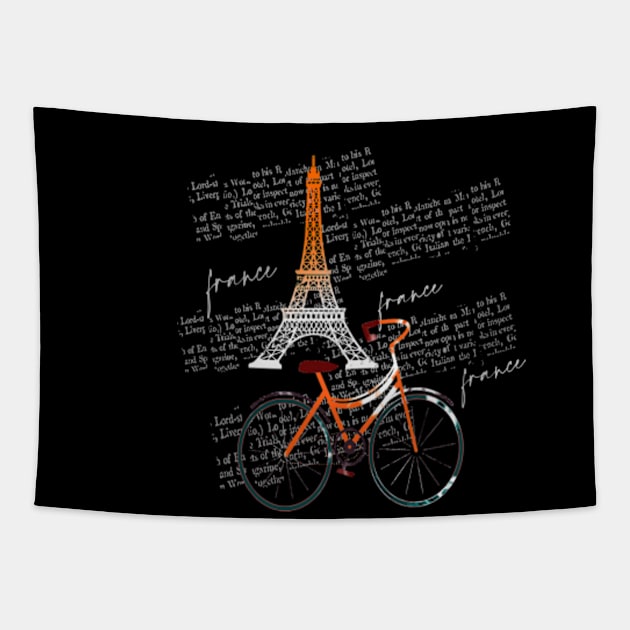 ciclismo francia vintage Tapestry by vintagejoa