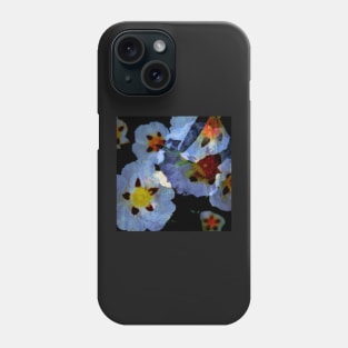 Esteva - Cistus | Floral photomanipulation Phone Case