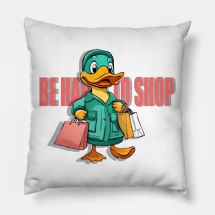 shopper duck Pillow