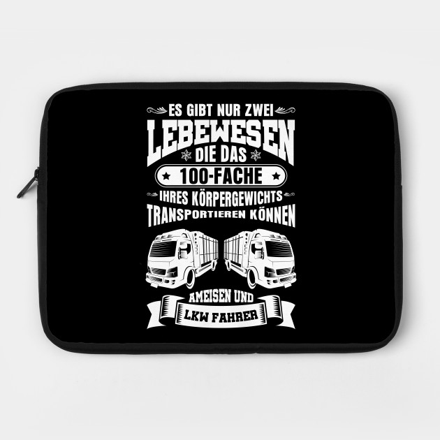 Lkw Fahrer Lustige Spruche Fur Fernfahrer Geschenkidee Lkw Fahrer Geschenk Laptop Case Teepublic