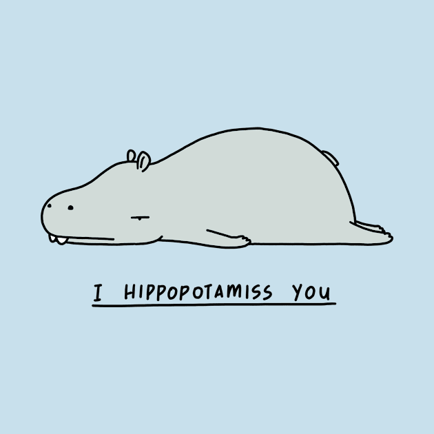 Moody Animals - Hippo by Lim Heng Swee