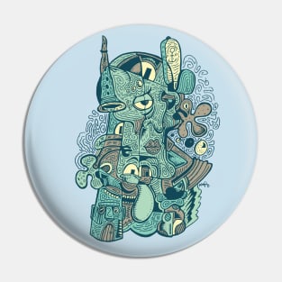 Mr. Tentacles Pin