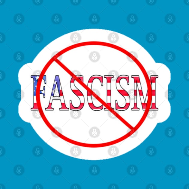 🚫 Fascism Sticker - Front by SubversiveWare