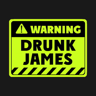 drunk James T-Shirt