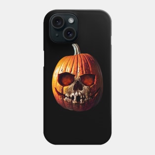 Scary Halloween Pumpkin Art Phone Case