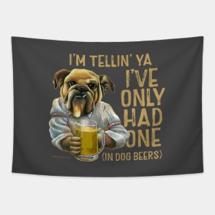 Dog Beers Tapestry