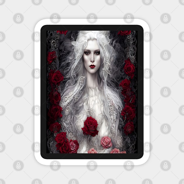 New October Gothic Model Magnet by adorcharm