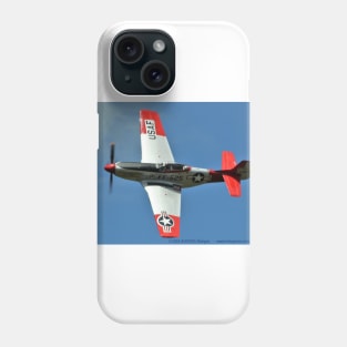 P-51D Mustang “Val-Halla” fast turn 2 Phone Case