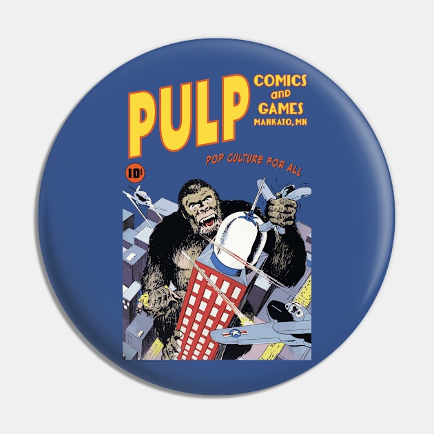 Pulp Giant Ape Pin by PULP Comics and Games