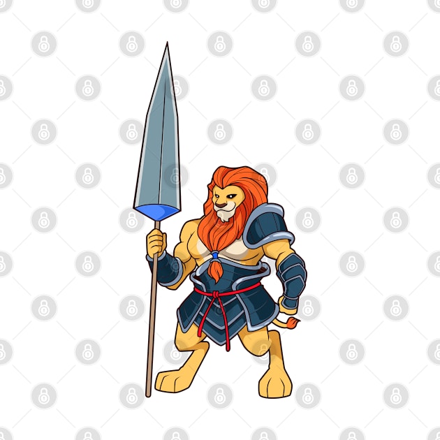 Roleplay character - Fighter - Lion by Modern Medieval Design