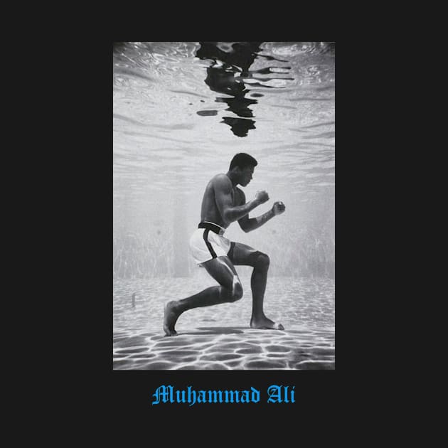 Muhammad Ali Underwater by BenTell