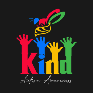 Be Kind Autism Awareness Bee Autism T-Shirt