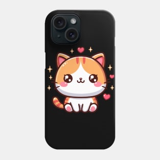 Cuddly Cat Love Phone Case