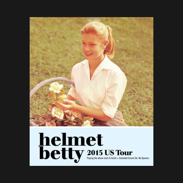 HELMET BETTY MERCH VTG by Creepy Tees