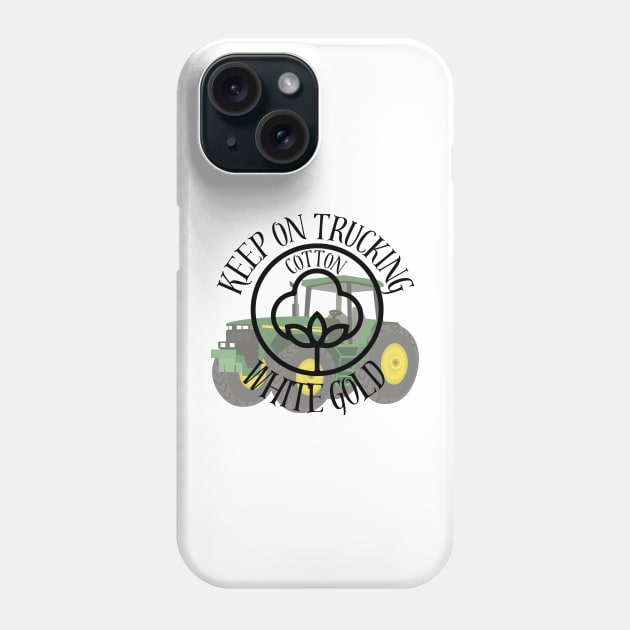 Trucking tractor cotton Phone Case by Country merch