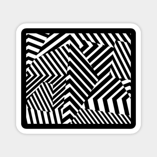 Dazzle Camouflage Magnet