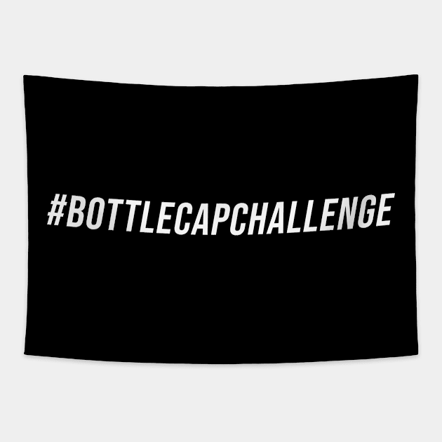 Bottle Cap Challenge Tapestry by Printnation