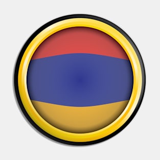 Country Flag of Armenia Pin