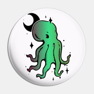 magical octopus Pin