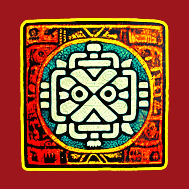 Mayan Art Symbol by Edongski303 Teepublic Merch