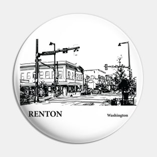 Renton Washington Pin