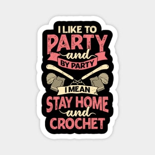 Funny Crocheting Lover Crochet Crocheter Gift Magnet