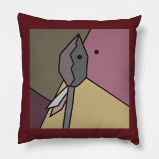 Abstract Spear Pillow
