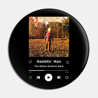 Stereo Music Player - Ramblin' Man Pin