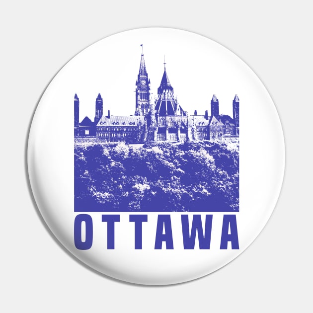 Ottawa Pin by Den Vector