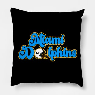 Miami football Pillow