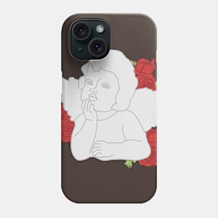 Angel with Roses Phone Case