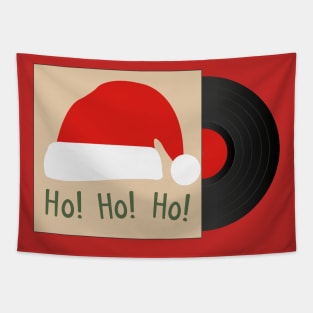 Vintage Christmas Vinyl | Gift Ideas | Santa Hat Tapestry