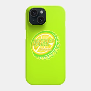 Retro Vintage Limonen Quelle Lemon Soda Bottlecap Phone Case