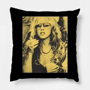 Stevie Nicks-Vintage Halftone Pillow