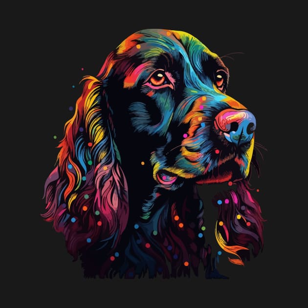 Field Spaniel by JH Mart