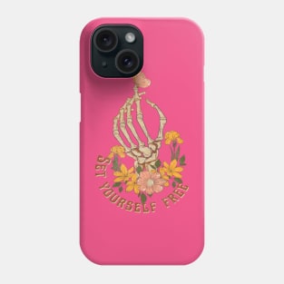 Set Yourself Free - Motivational Phone Case