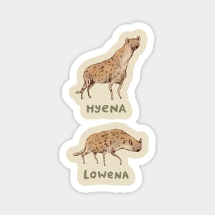 Hyena Lowena Magnet