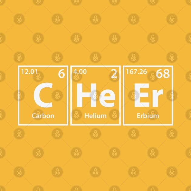Cheer (C-He-Er) Periodic Elements Spelling by cerebrands
