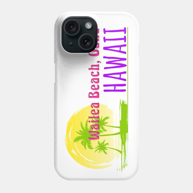 Life's a Beach: Wailea Beach, Oahu, Hawaii Phone Case by Naves