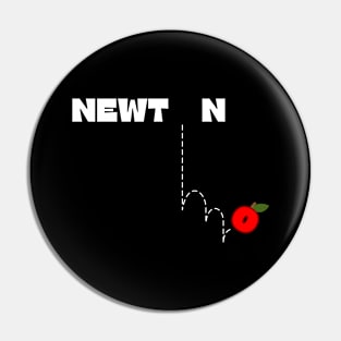 Newton's gravity law Pin