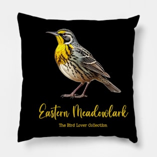 Eastern Meadowlark - The Bird Lover Collection Pillow