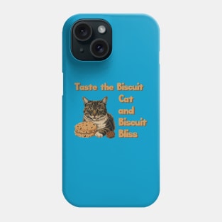 cat and biscuit bliss Phone Case