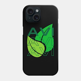 Avi with Leaves Phone Case