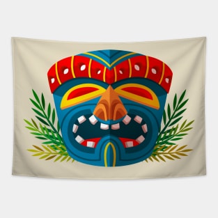 TIKI Mask Tapestry