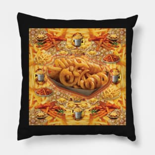 heaven's crispy curly fries Pillow