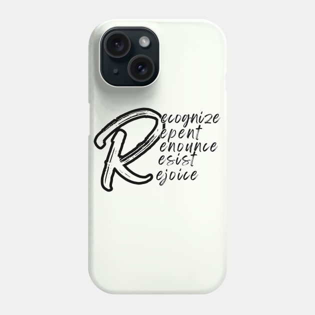 5 R's ACTS 2:38 Phone Case by Seeds of Authority