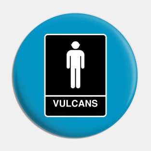 STAR TREK - Bathroom sign Pin